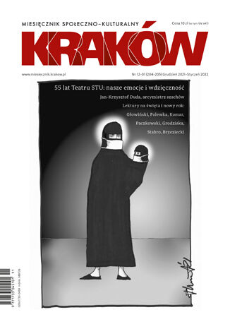 Miesięcznik Kraków, grudzień 2021-styczeń 2022 Miesięcznik Kraków - okładka ebooka