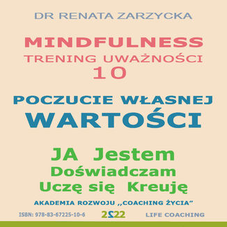 Poczucie Własnej Wartości dr Renata Zarzycka - okładka książki
