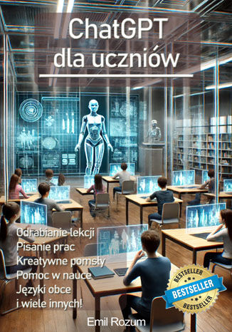 Okładka: ChatGPT w szkole. Sztuczna Inteligencja dla uczniów