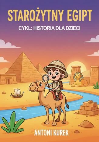 Okładka: Starożytny Egipt. Historia dla najmłodszych