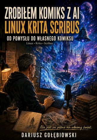 ZROBIŁEM KOMIKS Z AI I BEZPŁATNYMI PROGRAMAMI. Od pomysłu, przez AI, Kritę i Scribusa, do własnego komiksu