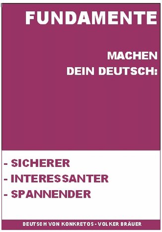 Fundamente fr Deutsch Jrgen Volker Bruer - okadka audiobooka MP3