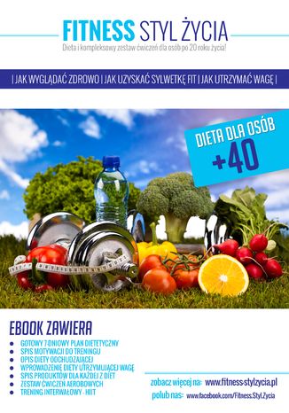 Okładka: FITNESS STYL ŻYCIA po 40 roku życia