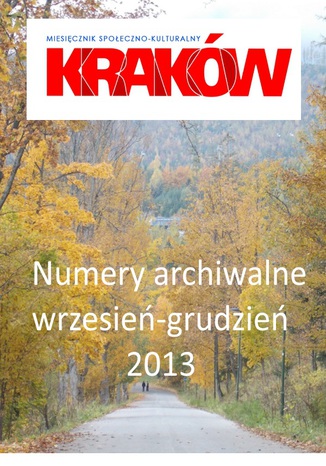 Okładka: Miesięcznik Kraków