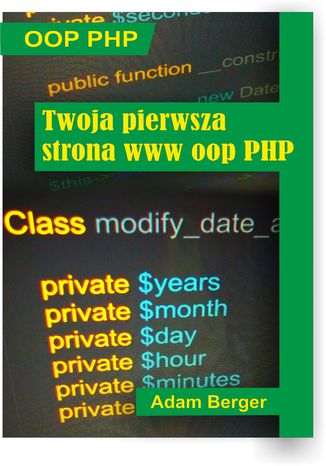 Okładka: Twoja pierwsza strona www oop php