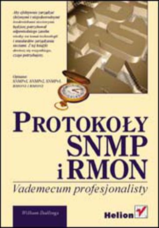 Okładka książki/ebooka Protokoły SNMP i RMON. Vademecum profesjonalisty