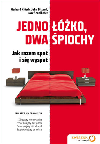 Okładka: Jedno łóżko, dwa śpiochy. Jak razem spać i się wyspać