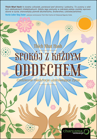Okładka: Spokój z każdym oddechem. Codzienne medytacje uzdrawiające życie