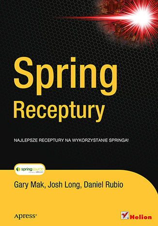 Spring. Receptury Gary Mak, Daniel Rubio, Josh Long - okładka audiobooka MP3