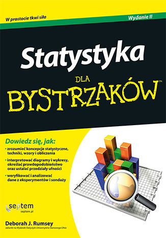 Okładka książki/ebooka Statystyka dla bystrzaków. Wydanie II