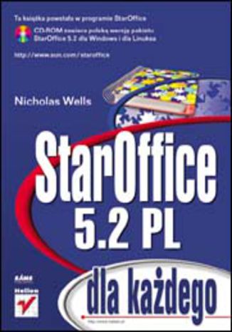 StarOffice 5.2 PL dla każdego Nicholas Wells - okładka książki
