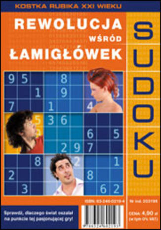 Okładka: SUDOKU. Rewolucja wśród łamigłówek