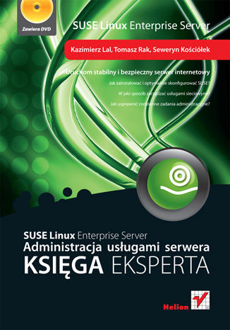 Okładka: SUSE Linux Enterprise Server. Administracja usługami serwera. Księga eksperta