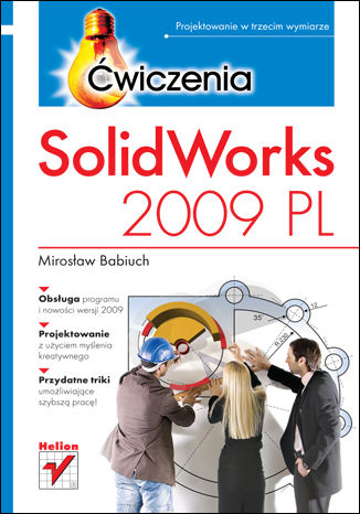 Okładka książki/ebooka SolidWorks 2009 PL. Ćwiczenia