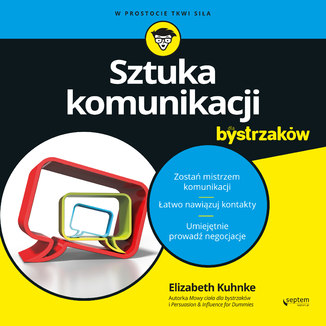 Sztuka komunikacji dla bystrzaków Elizabeth Kuhnke - okładka audiobooka MP3