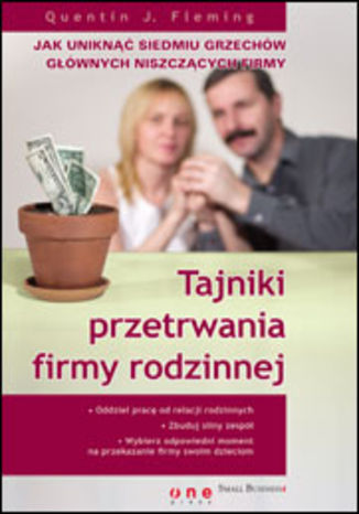 Okładka: Tajniki przetrwania firmy rodzinnej. Jak uniknąć siedmiu grzechów głównych niszczących firmy