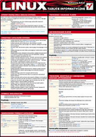 Okładka: Tablice informatyczne. Linux