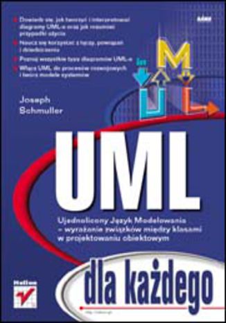UML dla każdego Joseph Schmuller - okładka książki