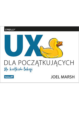 Okładka:UX dla początkujących. Sto krótkich lekcji 