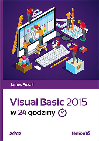 Visual Basic 2015 w 24 godziny James Foxall - okładka książki