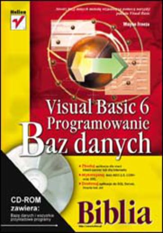 Okładka: Visual Basic 6. Programowanie baz danych. Biblia.