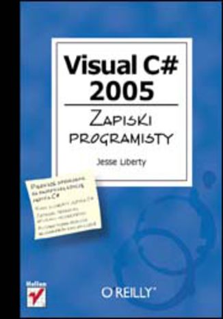 Visual C# 2005. Zapiski programisty Jesse Liberty - okładka audiobooka MP3