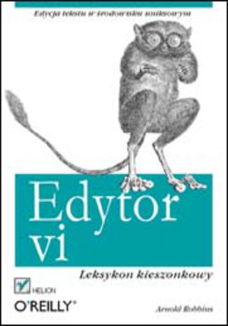 Okładka: Edytor vi. Leksykon kieszonkowy