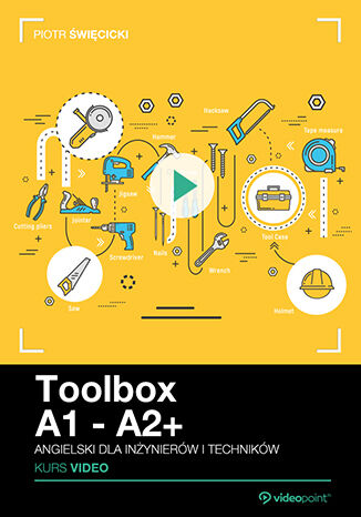 Angielski dla inżynierów i techników. Kurs video. Toolbox A1 - A2+ Piotr Święcicki - okładka audiobooka MP3