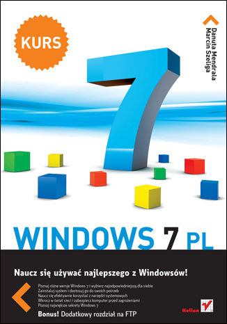 Okładka:Windows 7 PL. Kurs 