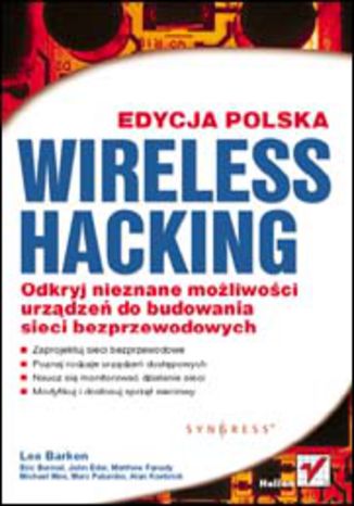 Wireless Hacking. Edycja polska Lee Barken i inni - okładka audiobooks CD