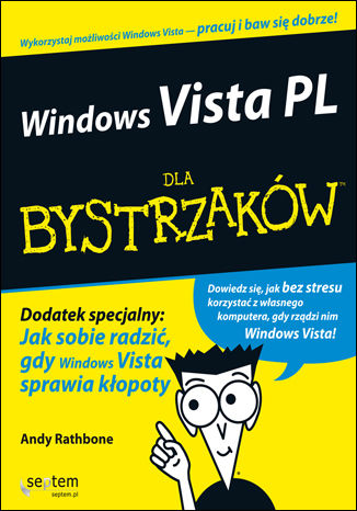 Windows Vista PL dla bystrzaków Andy Rathbone - okładka audiobooka MP3