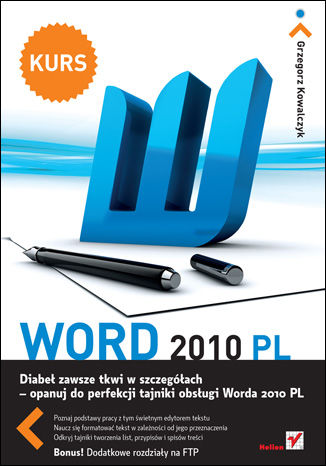Okładka: Word 2010 PL. Kurs