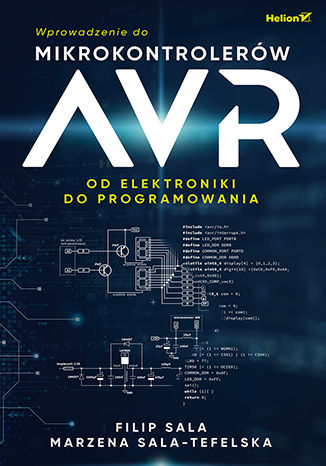 Okładka książki Wprowadzenie do mikrokontrolerów AVR. Od elektroniki do programowania