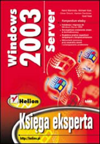 Okładka: Windows Server 2003. Księga eksperta