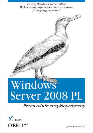 Okładka:Windows Server 2008 PL. Przewodnik encyklopedyczny 