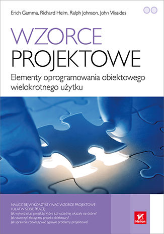Okładka książki Wzorce projektowe. Elementy oprogramowania obiektowego wielokrotnego użytku