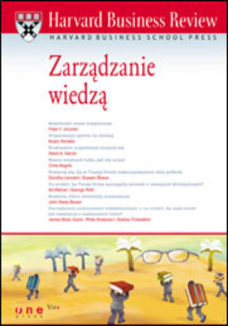 Okładka: Harvard Business Review. Zarządzanie wiedzą
