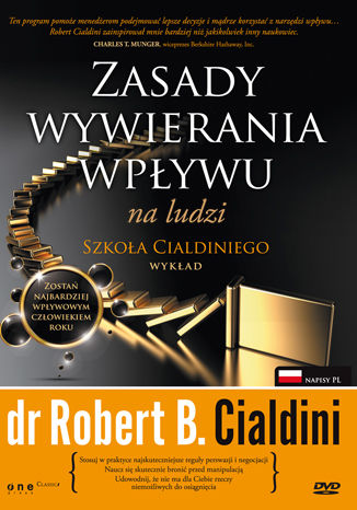 Okładka: Zasady wywierania wpływu na ludzi. Szkoła Cialdiniego. Wideowykład