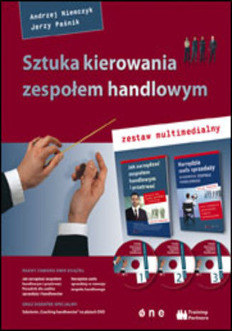 Sztuka kierowania zespołem handlowym. Zestaw multimedialny Andrzej Niemczyk, Jerzy Paśnik - okładka książki