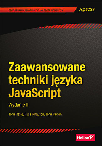 Okładka:Zaawansowane techniki języka JavaScript. Wydanie II 