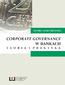Corporate governance w bankach. Teoria i praktyka