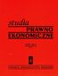 Studia Prawno-Ekonomiczne t. 96/2015 Studia Prawno-Ekonomiczne t. 96/2015