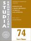 Studia Ekonomiczne. Inwestycje i nieruchomości. Wybrane zagadnienia. SE 74