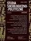 Studia Socjologiczno-Polityczne 2015/2 (04) Studia Socjologiczno-Polityczne 2015/2 (04)