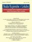 Studia Regionalne i Lokalne nr 4(70)/2017