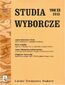 Studia Wyborcze t. 20