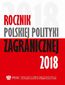 Rocznik Polskiej Polityki Zagranicznej 2018