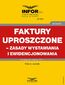 Faktury uproszczone - zasady wystawiania i ewidencjonowania