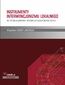 Instrumenty interwencjonizmu lokalnego w stymulowaniu rozwoju gospodarczego. Rozdział 2. PROJECT FINANCE W INWESTYCJACH INFRASTRUKTURALNYCH