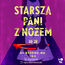 Starsza pani z nożem